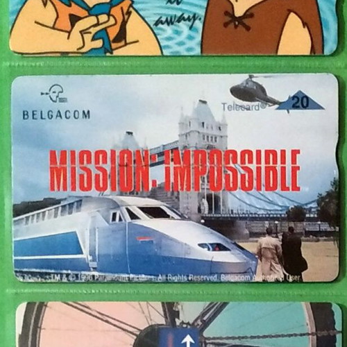 German phone cards used, pack of 49 pieces