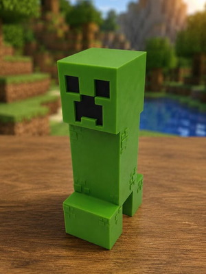 Minecraft Creeper figure new, 18cm, customizable colors