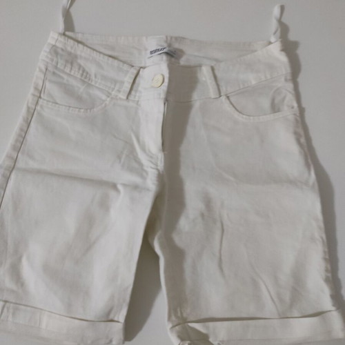 Positivo women's cotton shorts S white like new