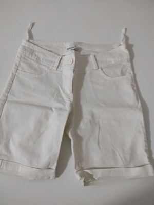 Positivo women's cotton shorts S white like new