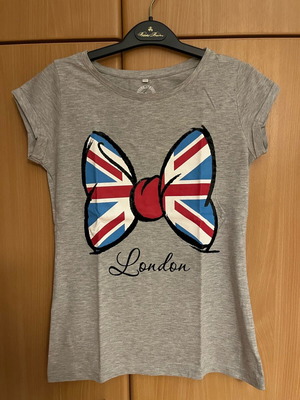Disney blouse like new, grey, size XS