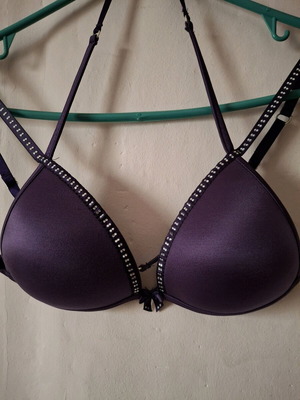 Med bra 70B with rhinestones, purple