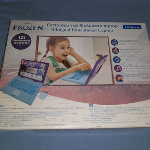 Lexibook Disney Frozen bilingual educational laptop