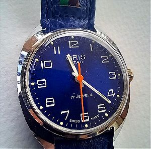 ORIS SWISS αντρικό κουρδιστό ρολόι 1970 αψογο 35χιλ