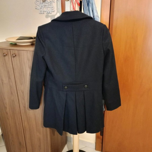 Naf Naf women's coat like new, size 38, dark blue