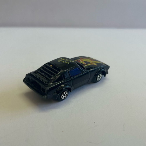 Vintage Black Datsun Wild Horse toy car used