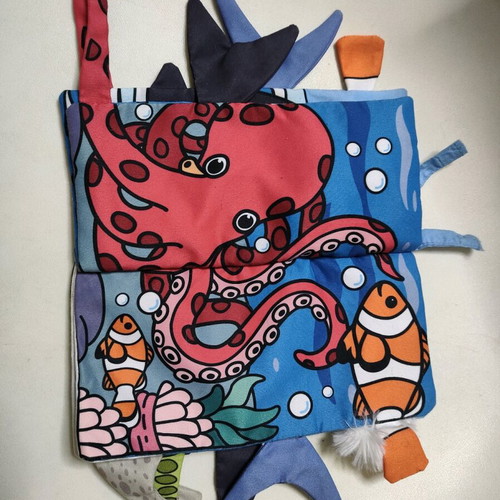 Baby book like new with bright colors