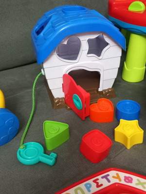 Baby toy shapes like new