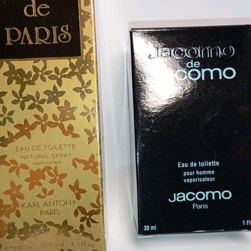 Empty vintage perfume boxes used, pack