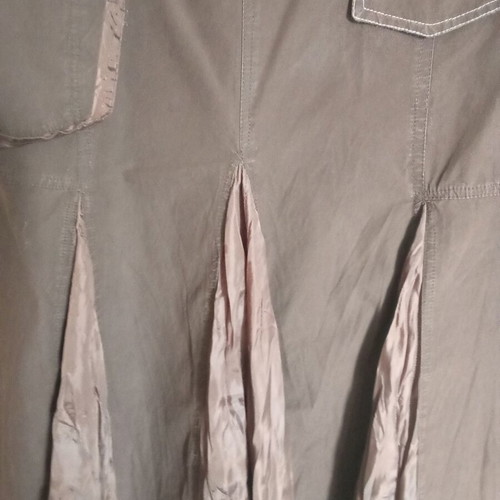 Diva By D long skirt size L like new, brown