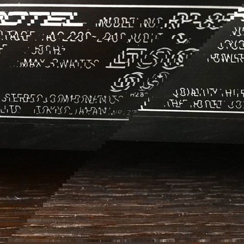 Rotel RP-855 Turntable