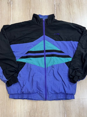 Vintage jacket John Smith Sportswear 90s Track Turner men's XL like new, colorful