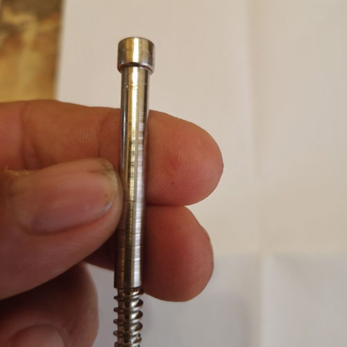 Surgical titanium used, 6.5 cm length
