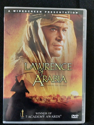 Lawrence of Arabia DVD like new, drama, deluxe case