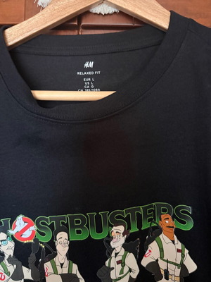 Φανέλα HM Ghostbusters συλλεκτική size L καινούργια