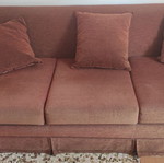Three-seater sofa used, comfortable
