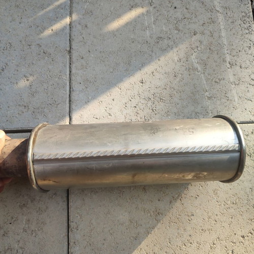 Bmw Resonator Exhaust Used Straight Through OEM Stock Muffler N43