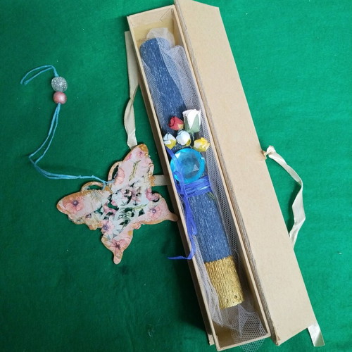Aromatic Easter Candle in Gift Box with Handmade Butterfly new
