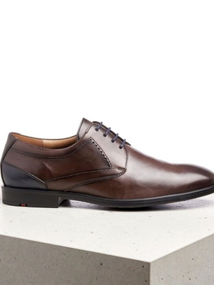 Lloyd men's shoes new, brown leather, size 42.5