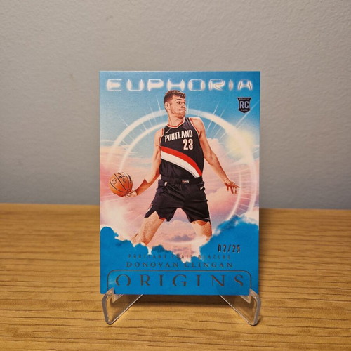 Panini Origins Donovan Clingan Turquoise Euphoria RC 2024-25 like new