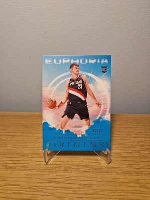 Panini Origins Donovan Clingan Turquoise Euphoria RC 2024-25 like new