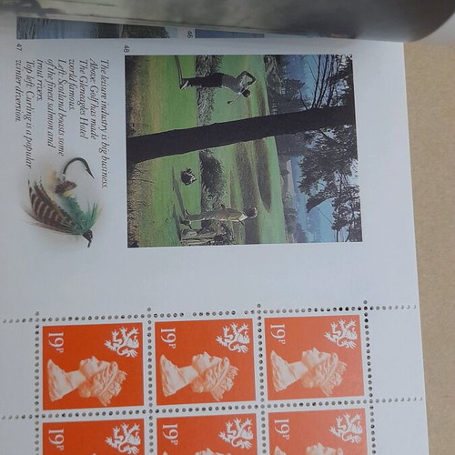 UK Booklet Stamps The Scots Connection new