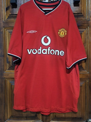 Manchester United 2001 authentic jersey