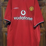 Manchester United 2001 authentic jersey