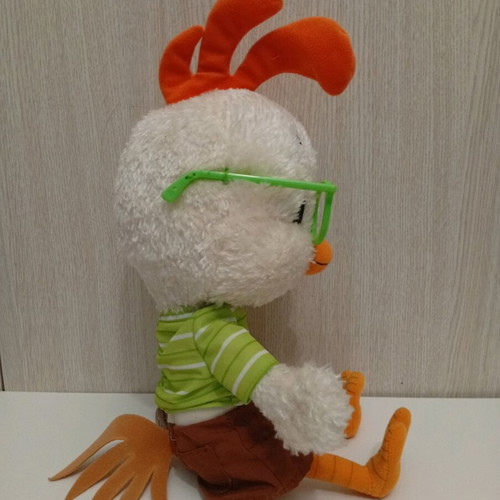 Walt Disney Hasbro Chicken Little used with talking mechanism