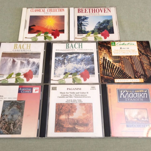 Classical music CD collection like new