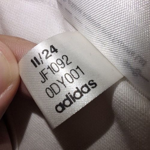 Adidas t-shirt new with tags, size M, white