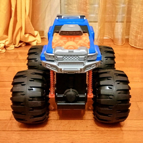 Dickie Toys Freewheel Lekebil 38.5cm toy car like new with large wheels and suspension