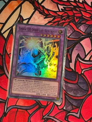 Elemental Hero Thunder Giant SR new Yu-Gi-Oh! card