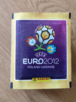 Φακελάκια Panini Euro 2012 καινούργια, πακέτο 50 κλειστά