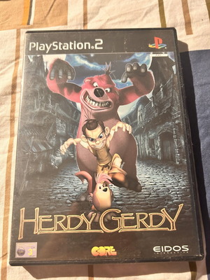 Herdy Gerdy PlayStation 2 game used, complete with box and manual
