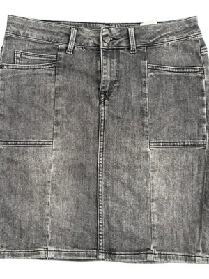 Pepe Jeans London φούστα από ξεβαμμένο μαύρο τζιν μέγεθος XL σαν καινούργια