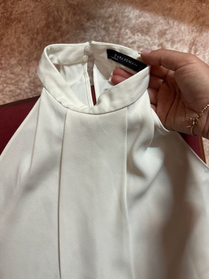 Zara blouse used, size s