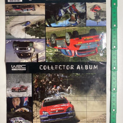WRC Sticker Album used