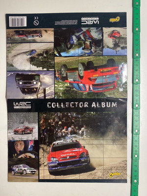 WRC Sticker Album used