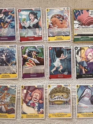 One Piece Card Game OP11 Mixed Bundle near mint, 18 cards