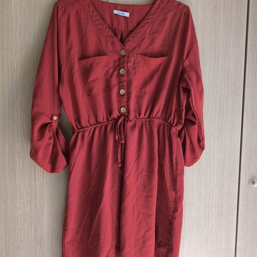 Dress XL like new, red, versatile for all seasons and occasions