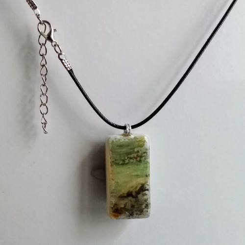 Handmade Fly necklace with colorful spring butterfly design new