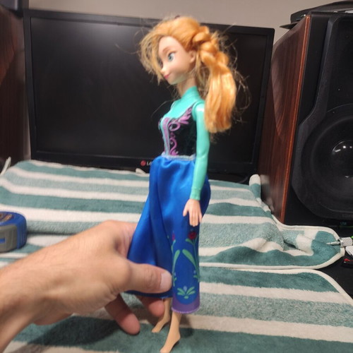 Mattel Disney Frozen Anna doll used, good condition