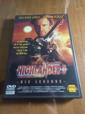 Highlander 3 DVD σαν καινούργιο, fantasy action