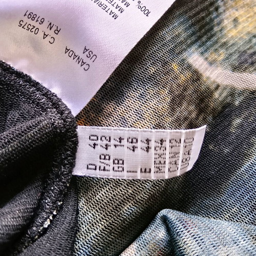 Apriori sleeveless summer top like new, multicolored