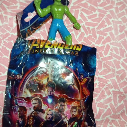 Action figure green hero Avengers Hulk style new