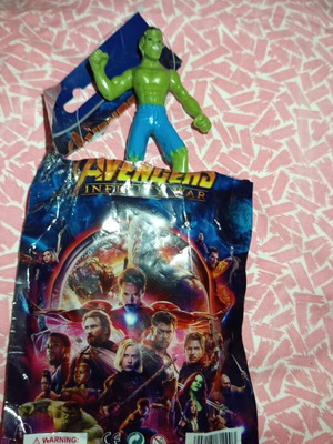 Action figure green hero Avengers Hulk style new