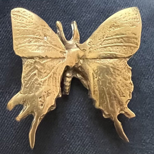 Decorative Butterfly from Collection of Solid Brass Items like new