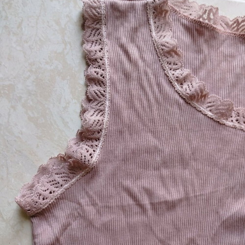 Blouse L/XL new, color dusty apple