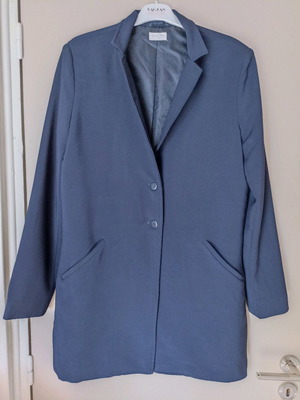 Blue oversized jacket new, size M